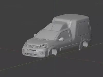 Fiat Fiorino 2025 3D print model