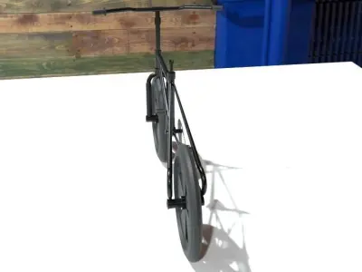 bicycle on table 3D model