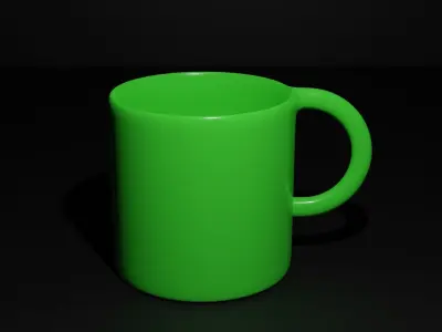 Simple mug Free 3D model