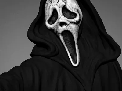 Ghostface - Collectible deluxe 3D print model