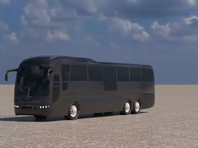bus modelling 3D model