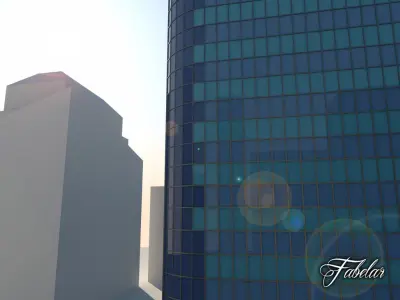 Building 24 Free low-poly 3D model