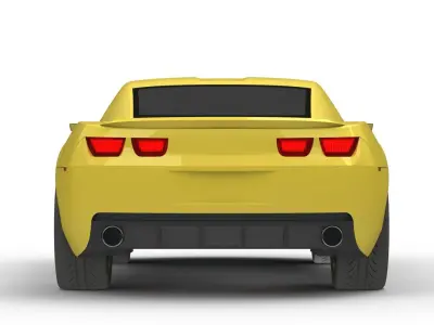 camaro car 3D model