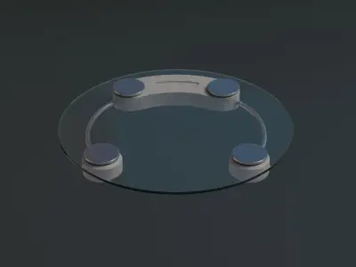 Electronic Weight Scale 3D model