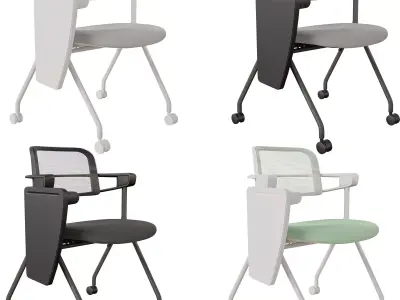 Freory training Office chair Low-poly 3D model