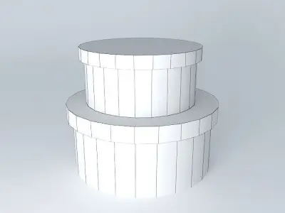 ornament decorative object box box Free 3D model