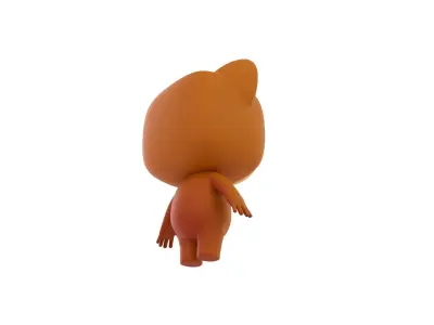 Cartoon Dog 3D model 3
