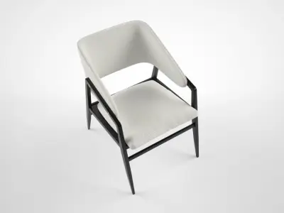 Gio Ponti Lounge chair 3D model