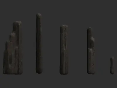 Rock 04 - Base Free low-poly 3D model