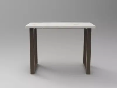 Ujo Side Table Low-poly 3D model