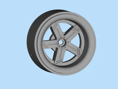 DONK Lift wheels KIT for RC car 3D print 3D print model