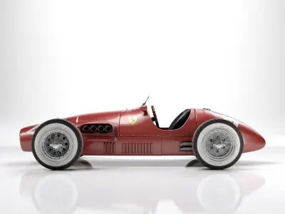 Ferrari F2 500 1952 3D model