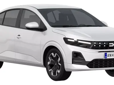 Dacia Logan 2025 3D model