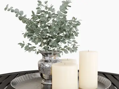 Crate and Barrel Regent Lounge Set 3D model