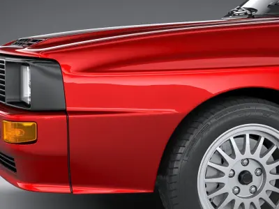 Audi Sport Quattro 1985 3D model