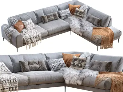 Joy sectional sofa 3D model