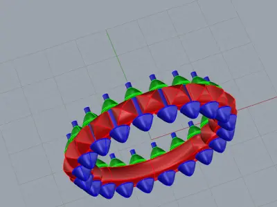 Ring Clash 52003 3D print model
