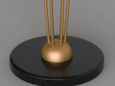 Floor Lamp Tortora 3D model