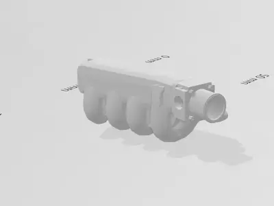 SR20 redtop intake manifold 3D print model