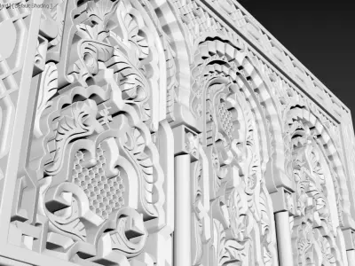 Islamic Wall  Ornament 3D print model