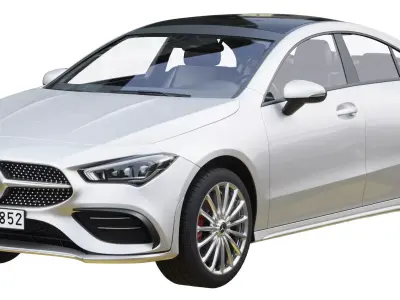 Mercedes-Benz CLA Coupe 250 2020 3D model