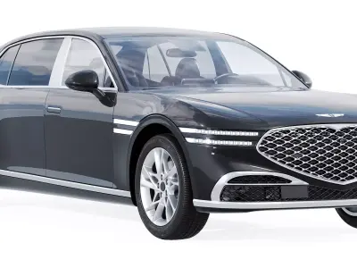 Genesis G90 Long 3D model