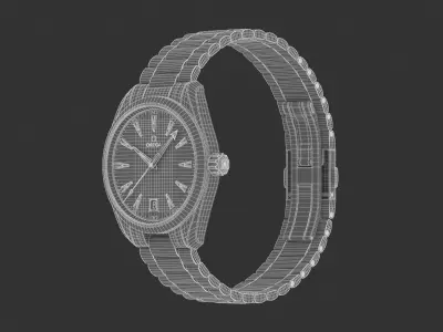 Omega Seamaster Aqua Terra Watch 3D model