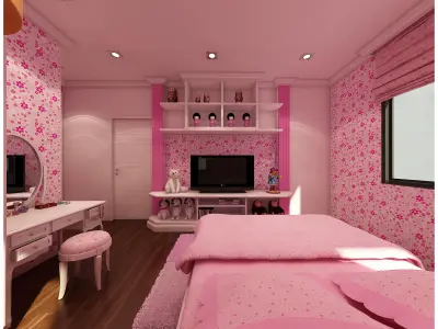 bedroom 17 3D model