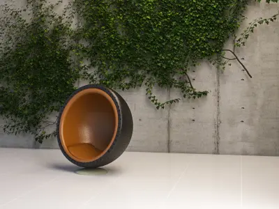 Luxury chair 3D model