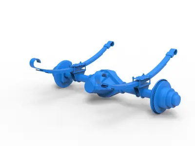 TRUCK FRONT SUSPENSION 3D print model