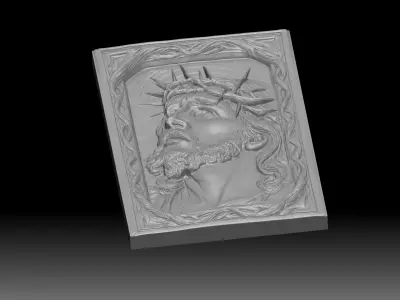 jesus frame cnc  3D print model