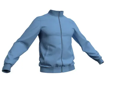 Male Sport Jacket - Marvelous Designer 3D model