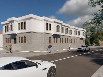 Traditional Mansion 3D model