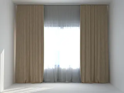 Modern Curtain - House Pack 3D Models 3D model