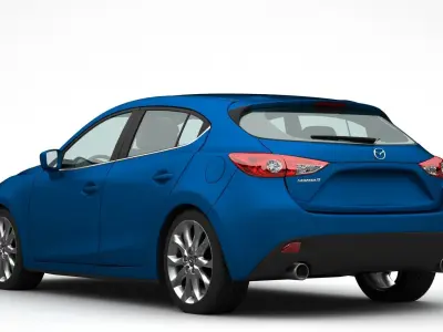 Mazda Mazdaspeed 3 Hatchback 3D model