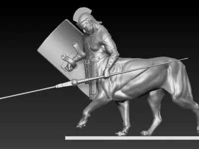 Roman sphinx 3d model 3D model