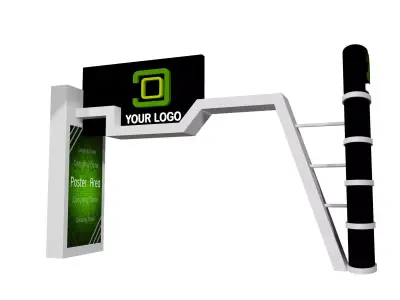 Fair Gate exhibition Event a442d 3D model