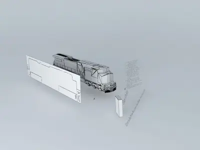 How to Make a Dash 9 Stage 5 Free 3D model