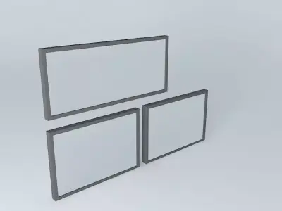 Composition 02 Free 3D model