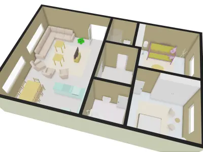 Home design 3D model purchase