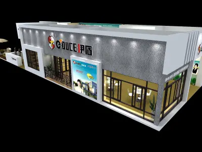 Exhibition - Area - 25X8-3DMAX2012-06 3D model