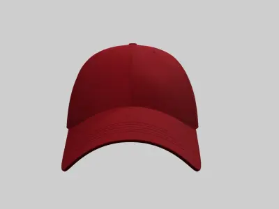 Baseball Cap 3D model shop