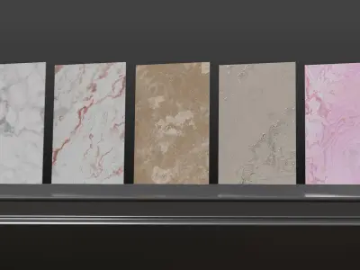 30 Marble Materials SBSAR 4K PBR   Environment Library VOL 01 Texture