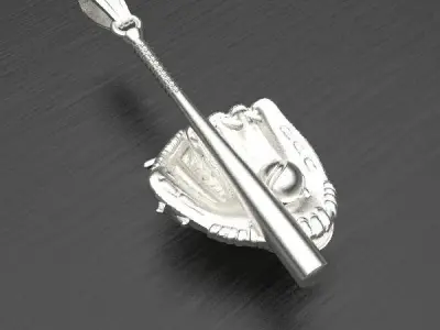 baseball pendants 3D print model