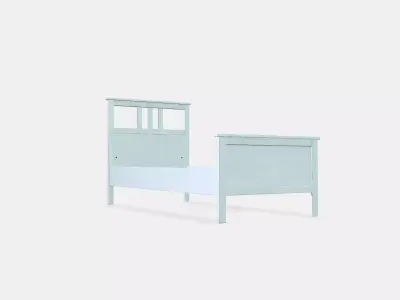 HEMNES Bed frame 3 3D model