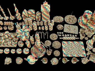 Christmas Pack 3D model