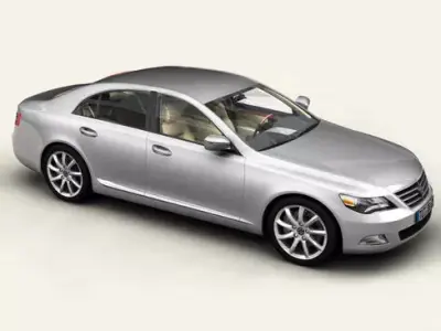 Generic Car Upper Class 3D model