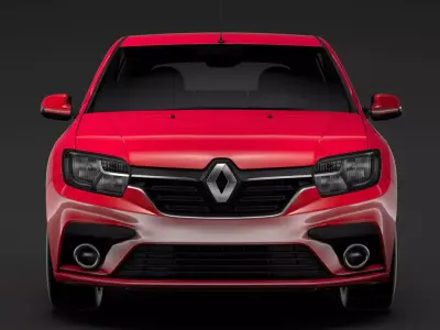 Renault Sandero 2020 3D model