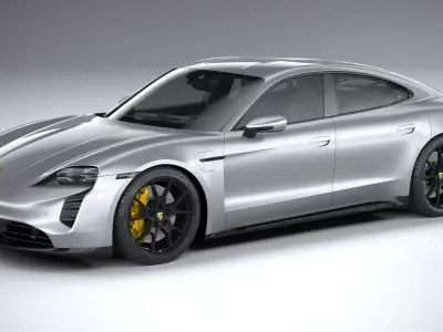 Porsche Taycan GTS 202 3D model