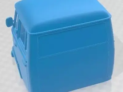 Mercedes Benz L 319 1963 Printable Cabin Truck 3D print model